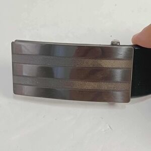 Adidas Men's Belt,‎ Black, Buckle Design, Size 44, Casual, Modern Fashion